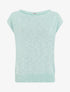 Top fin en maille - Turquoise - 1