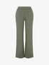 Pantalon uni coupe droite - Kaki - 1