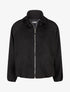 Bomber uni à poches - Noir - 1