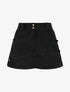 Short en suédine en trompe l&