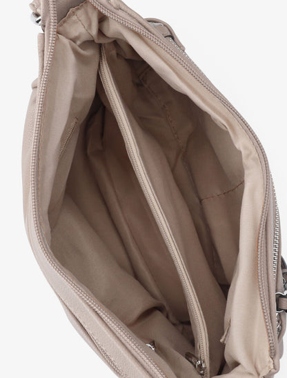 Sac besace Sakina - Taupe - 5
