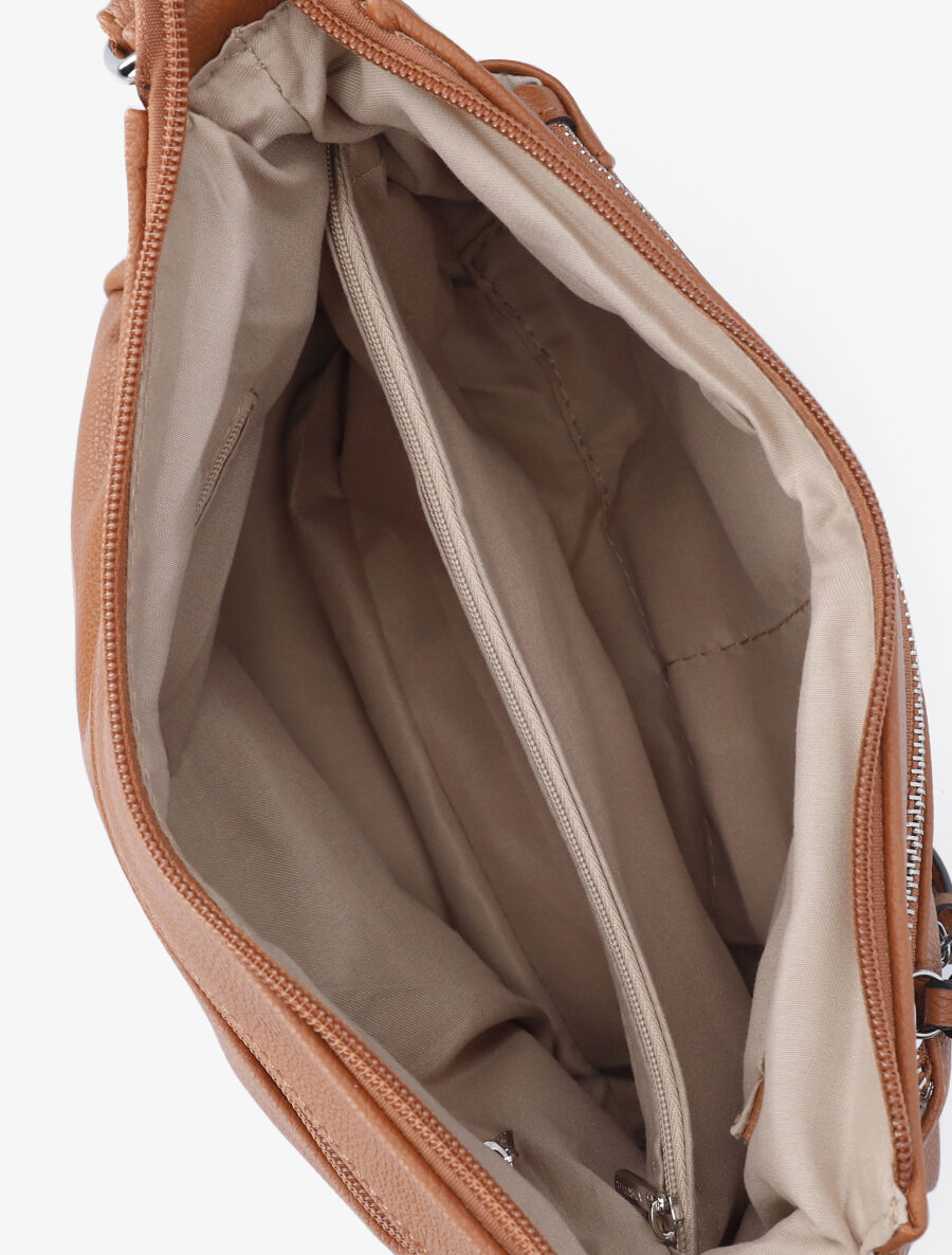 Sac besace Sakina - Camel - 5