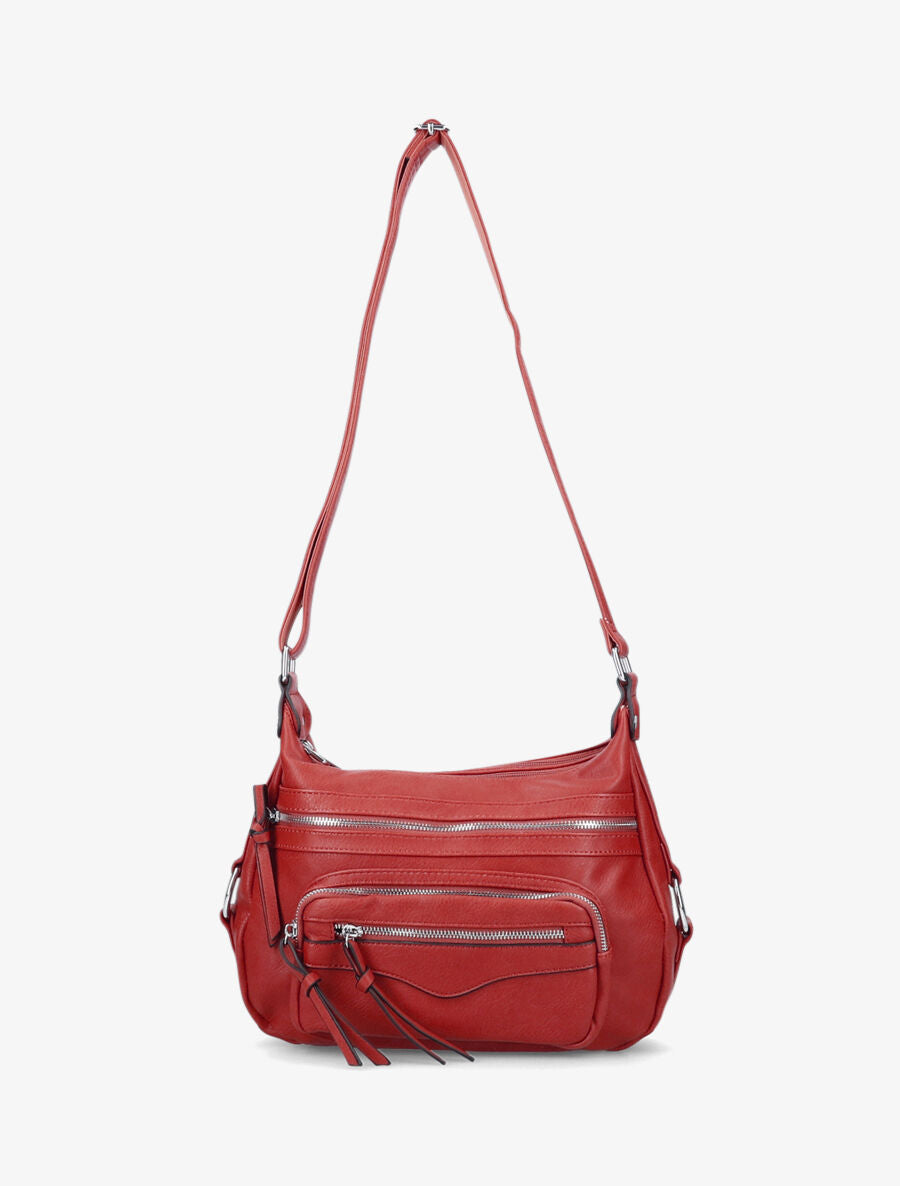 Sac besace Philomena - Rouge - 6