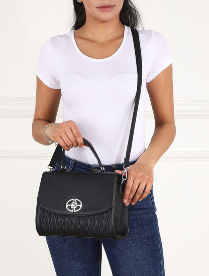 Sac à main Brenda - Noir - 5