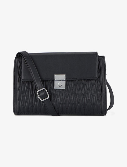 Sac besace Amanda - Noir - 6