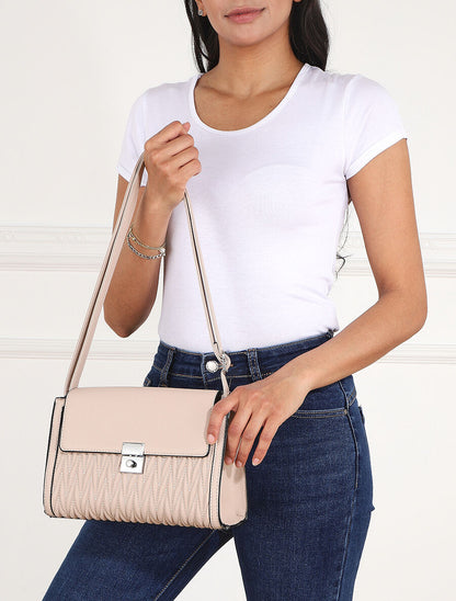 Sac besace Amanda - Beige - 5