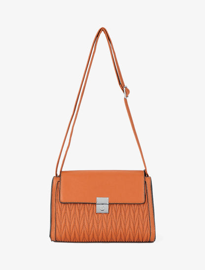 Sac besace Amanda - Camel - 3