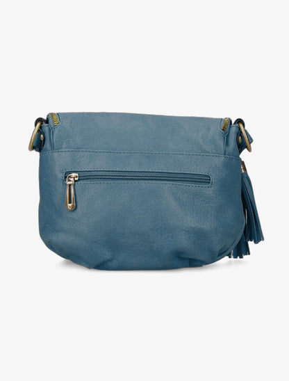 Sac besace Renata - Bleu gris - 2