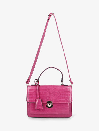 Sac à main Léo - Fushia - 3