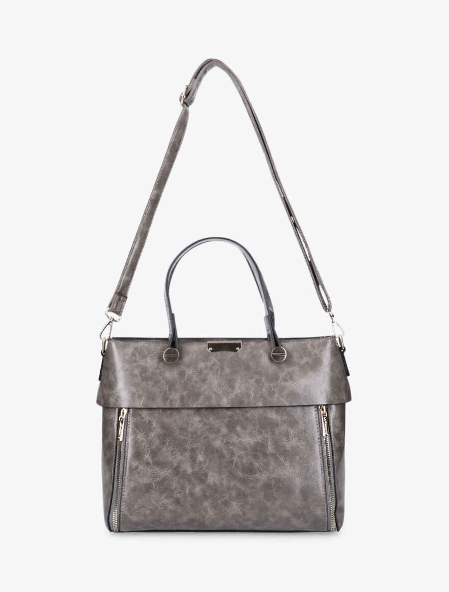 Sac cabas Frankie - Taupe - 3