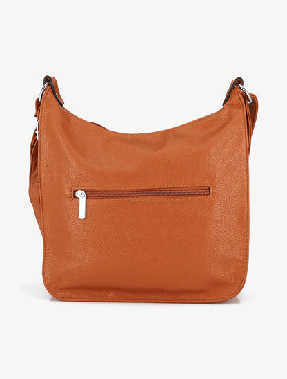 Sac bandoulière Danielle - Camel - 2