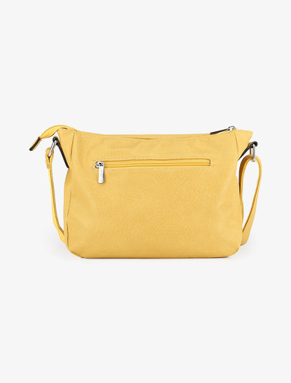 Sac bandoulière Célia - Jaune - 2