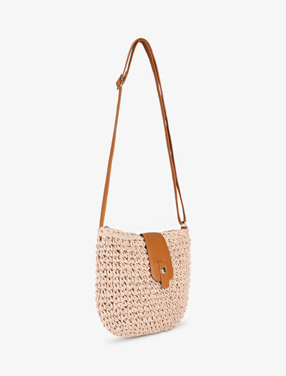 Sac bandoulière Delia - Rose - 3