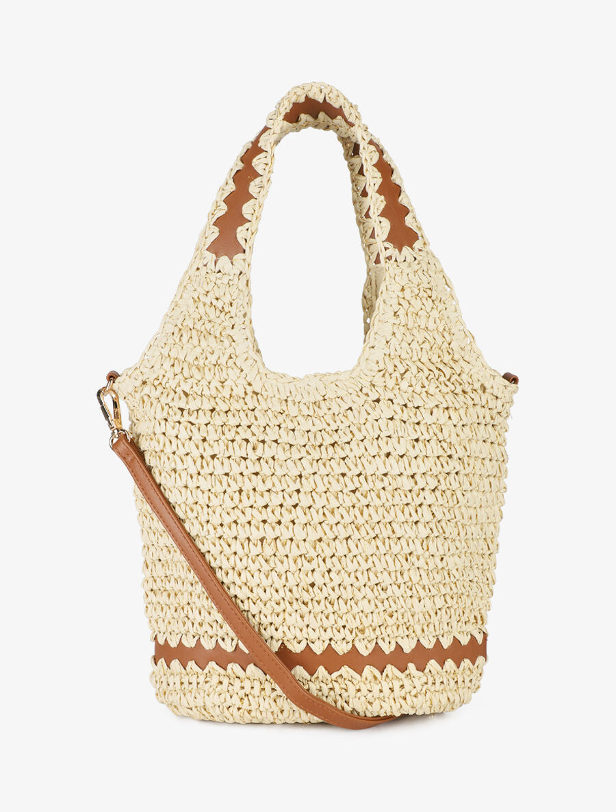 Cabas Amandine - Beige clair - 1