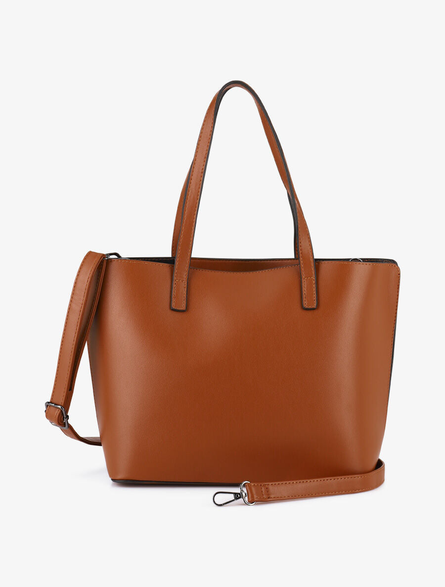 Sac cabas Eléanor - Camel - 2
