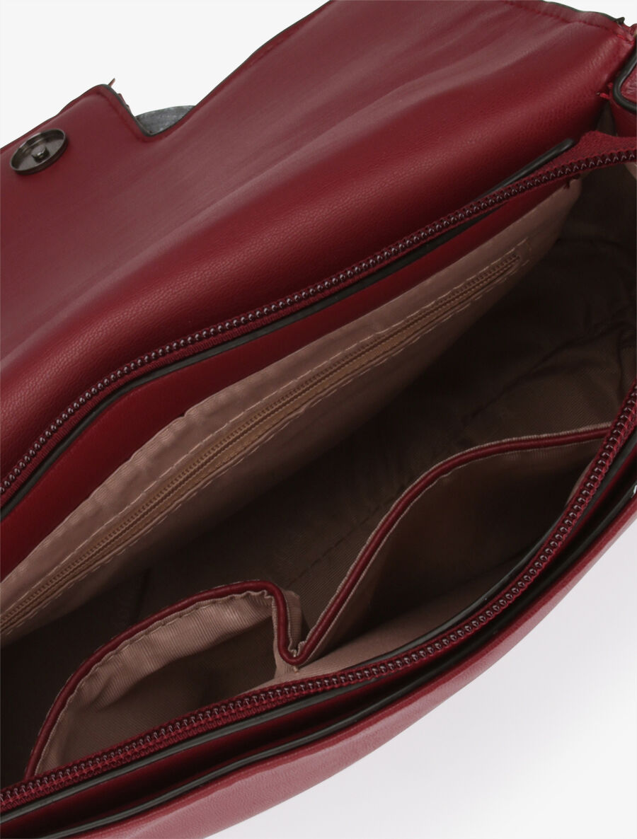 Sac besace Iris - Bordeaux - 4