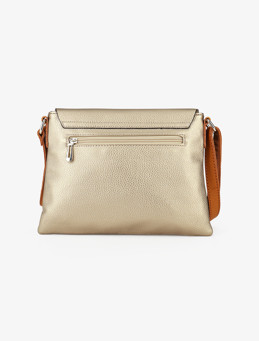 Sac à bandoulière Karine - Taupe irisé - 2