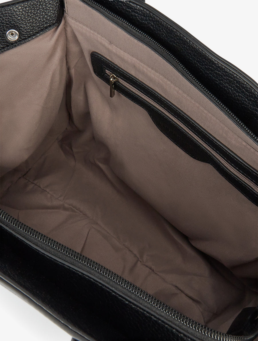 Sac cabas Lou - Noir - 4