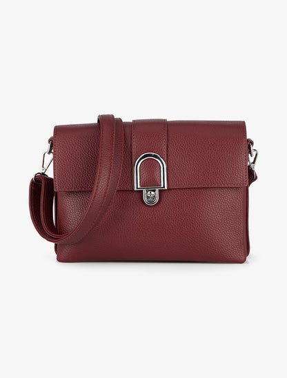 Sac besace Esther - Bordeaux - 1