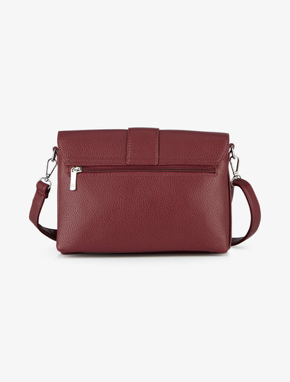 Sac besace Esther - Bordeaux - 2
