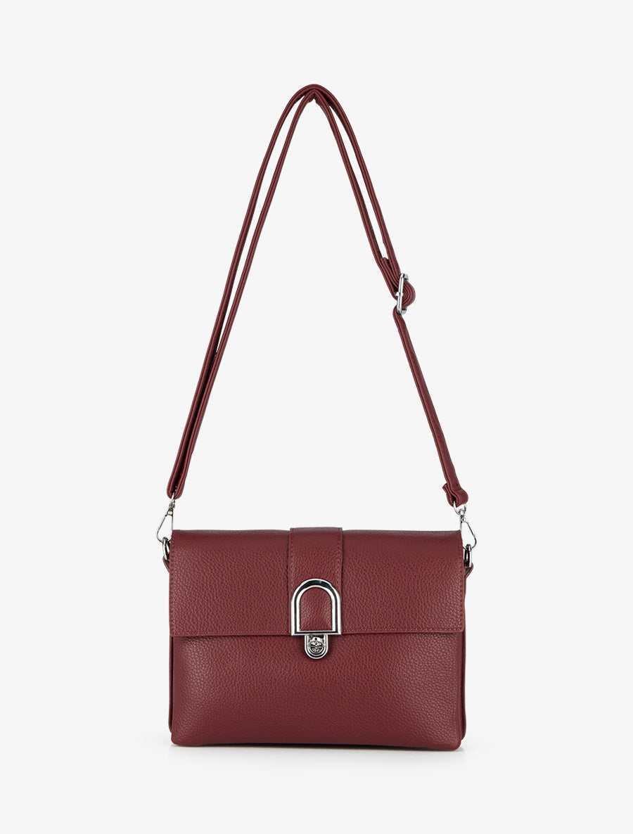 Sac besace Esther - Bordeaux - 3