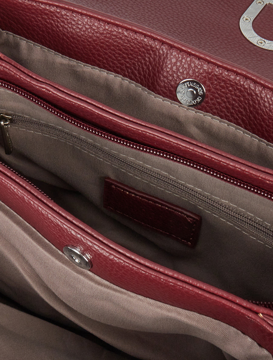 Sac besace Esther - Bordeaux - 4