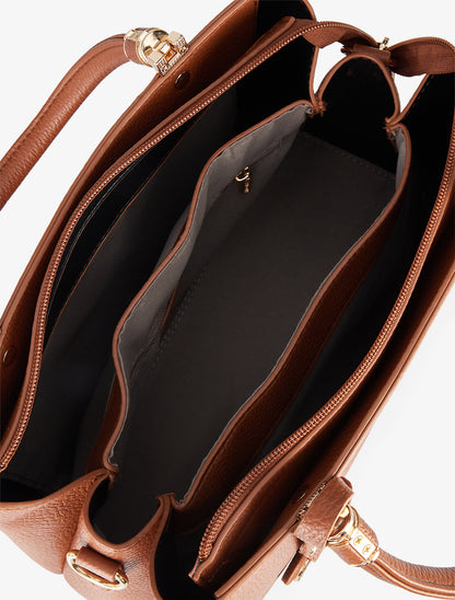 Sac à main Léandre - Camel - 4