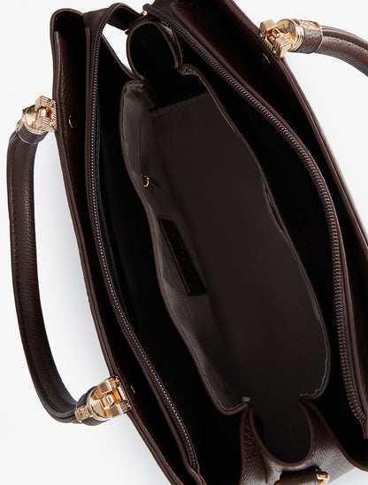 Sac à main Léandre - Marron - 4