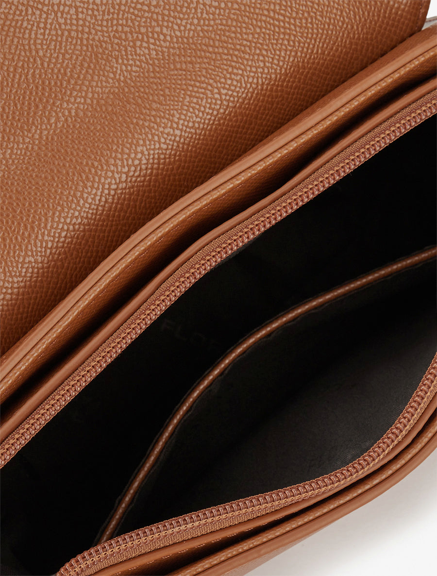 Sac besace Hayley - Camel - 4