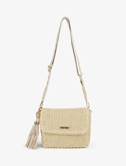 Sac besace Ariane - Beige - 3