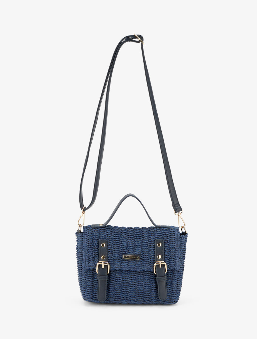 Sac besace Constance - Bleu - 3