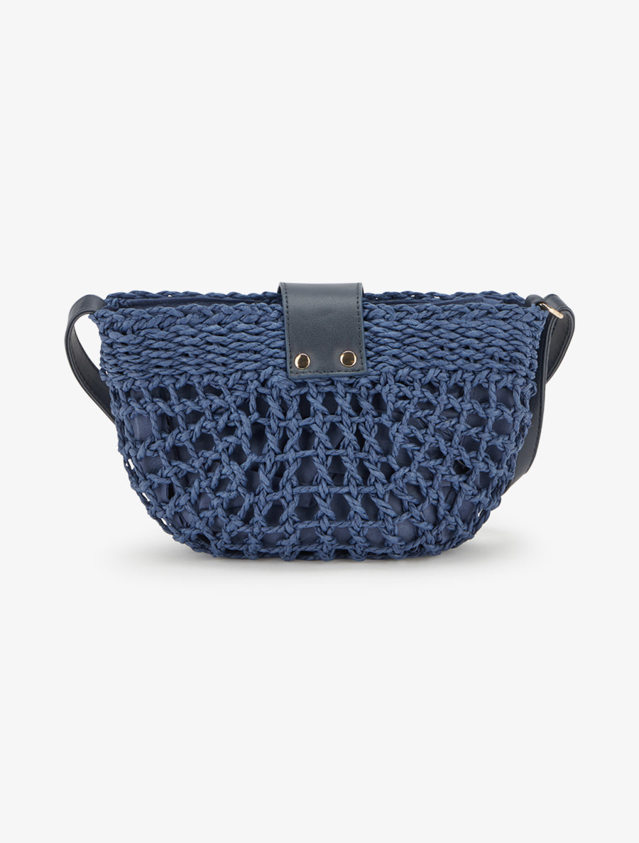 Sac besace Laëtitia - Bleu - 2
