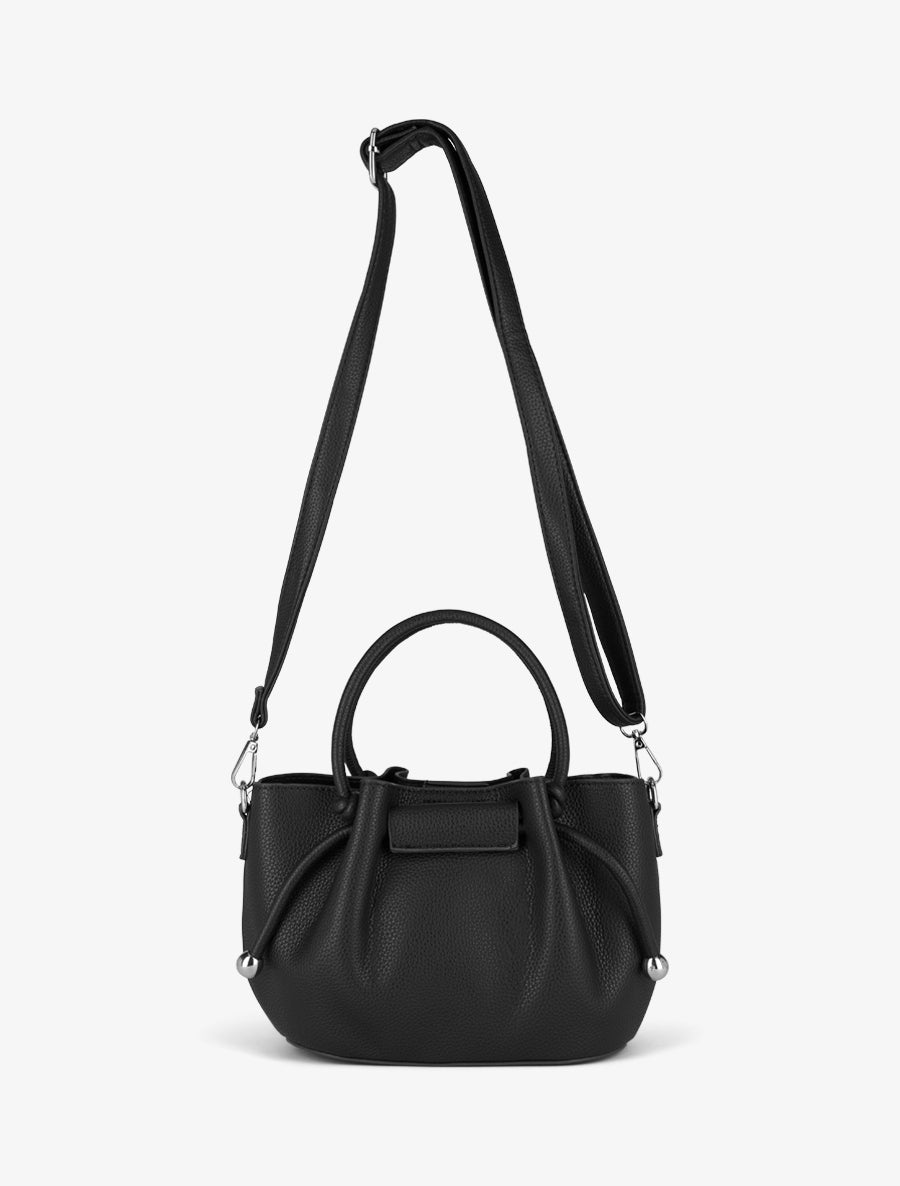 Sac besace Blanche - Noir - 3