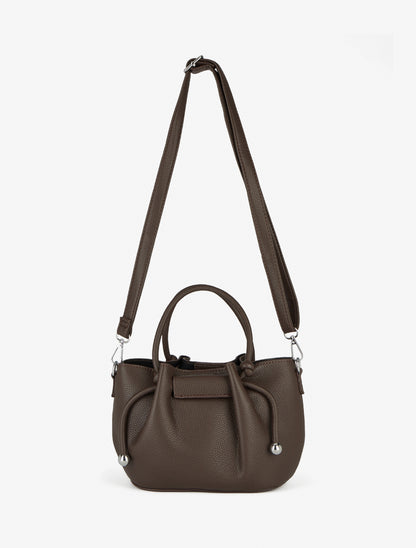 Sac besace Blanche - Marron - 3