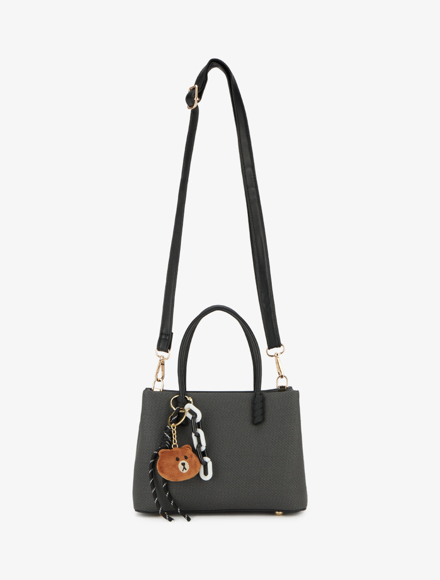 Sac besace Rachel - Noir - 3