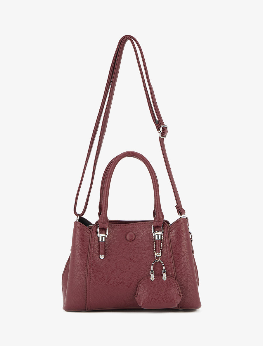 Sac à main Jessie - Bordeaux - 3