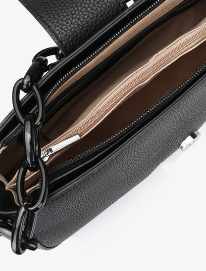 Sac besace Amandine - Noir - 5