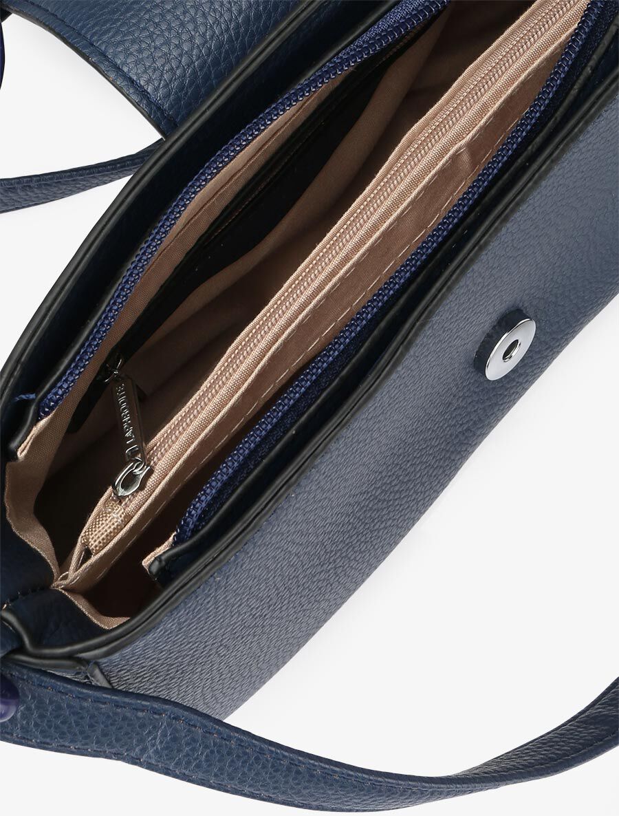 Sac besace Amandine - Marine - 5