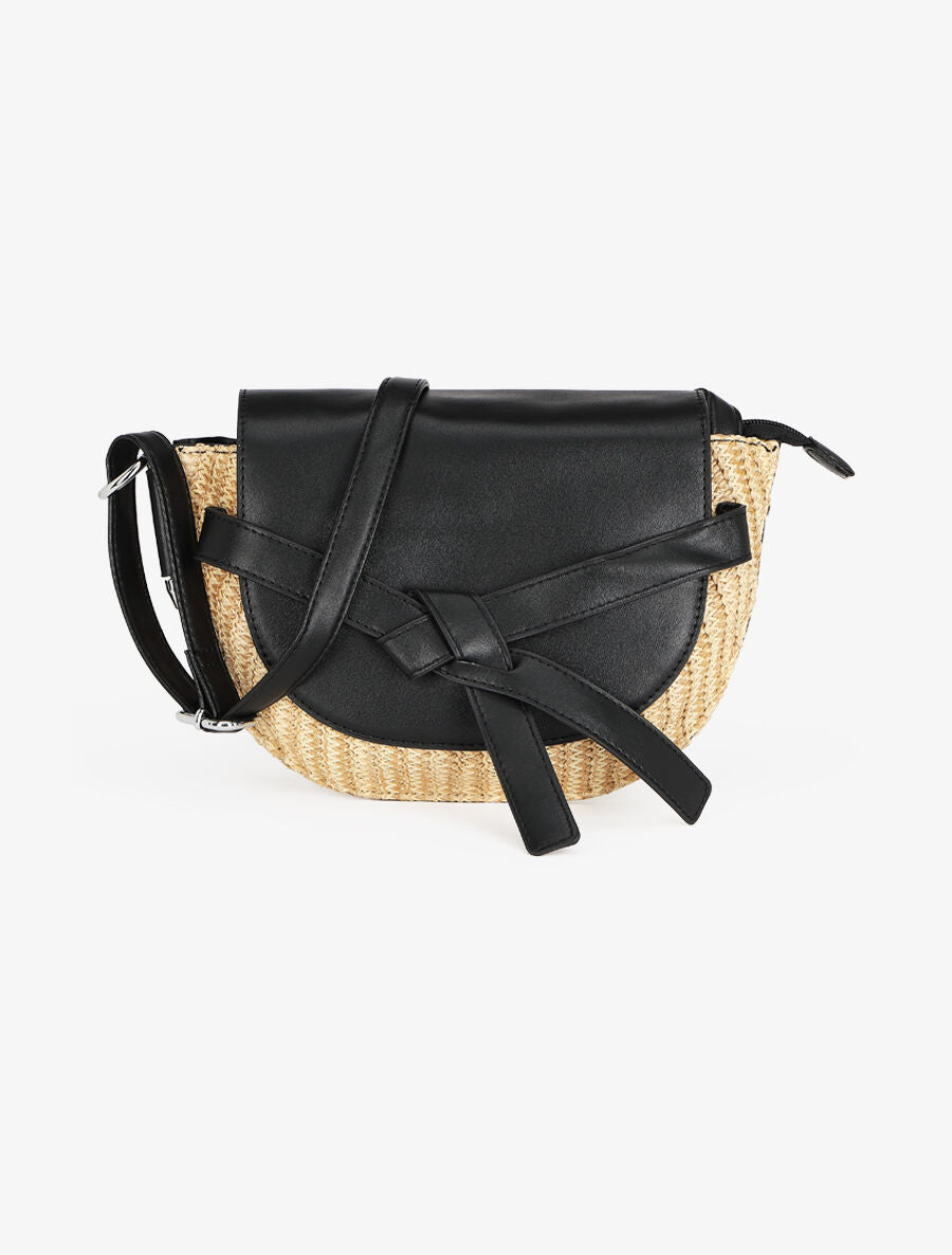 Sac besace Nolwenn - Noir - 1