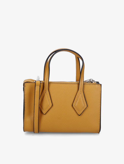 Sac besace Julie - Jaune moutarde - 1