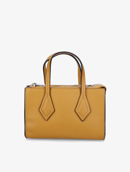 Sac besace Julie - Jaune moutarde - 3