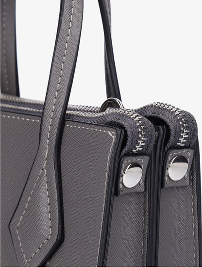 Sac besace Julie - Gris - 4