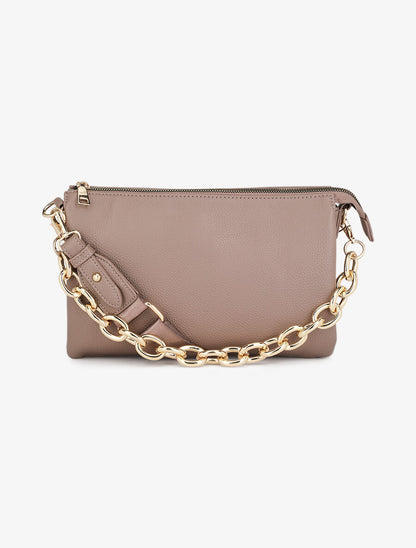Sac besace Alana - Taupe - 8