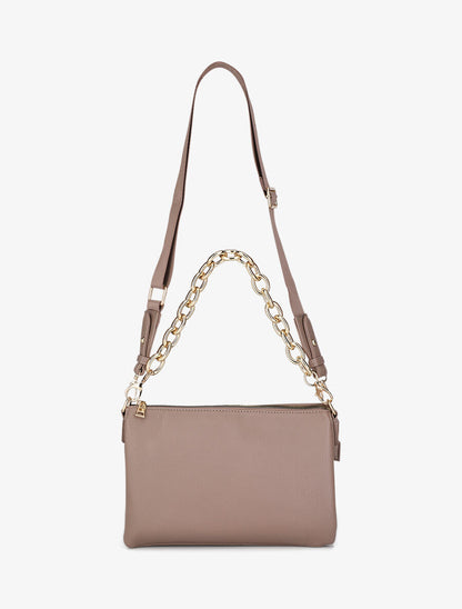 Sac besace Alana - Taupe - 5