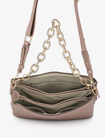 Sac besace Alana - Taupe - 6