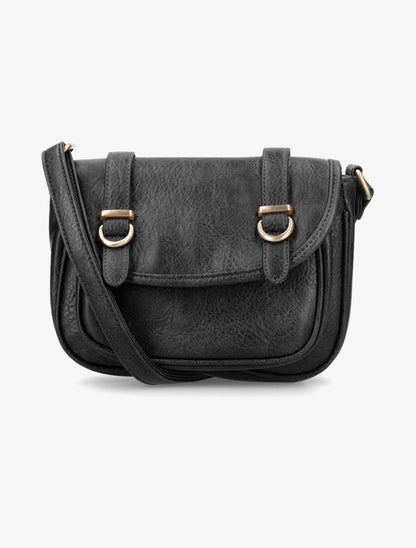 Sac besace Janet - Noir - 1