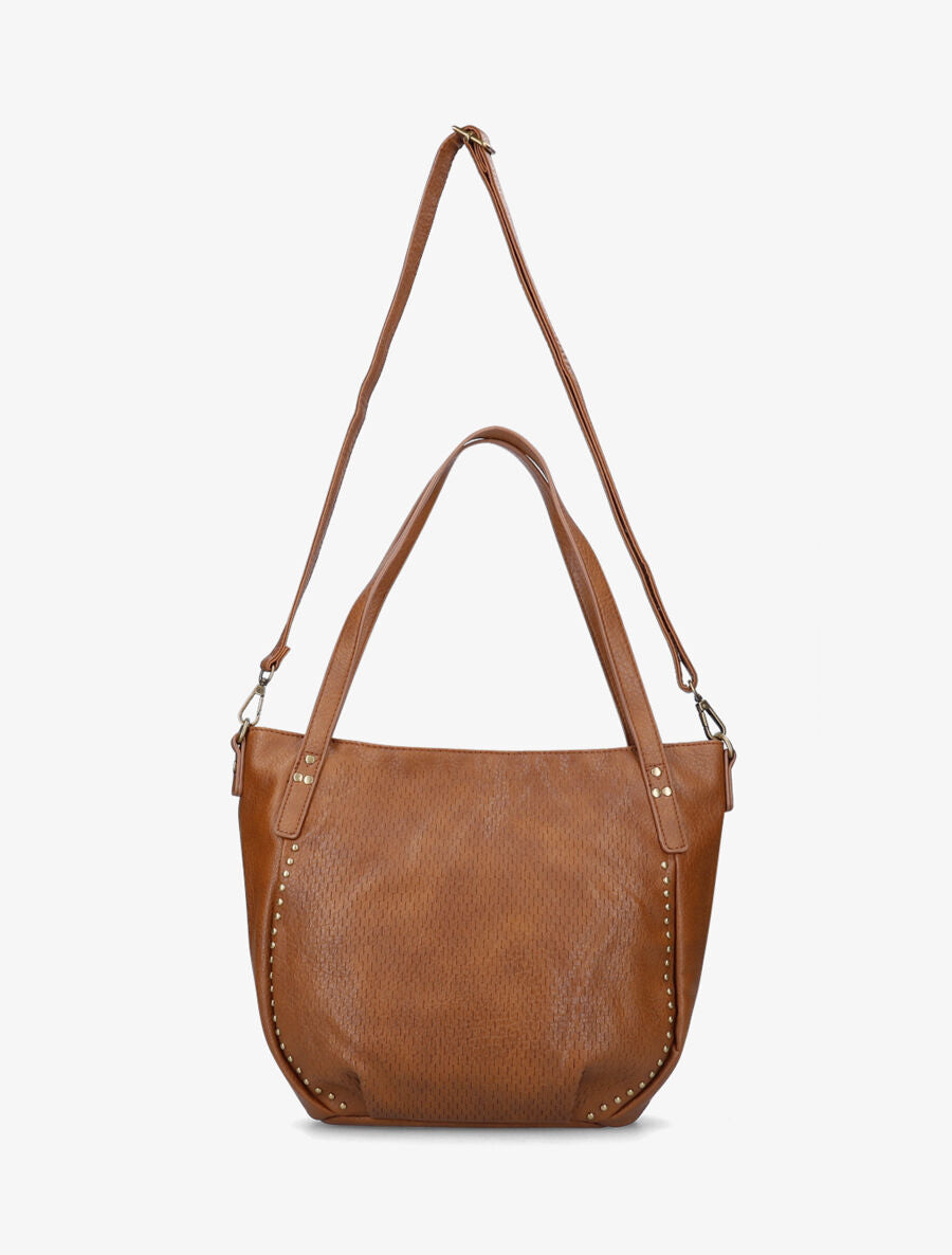 Sac cabas Amilia - Camel - 5