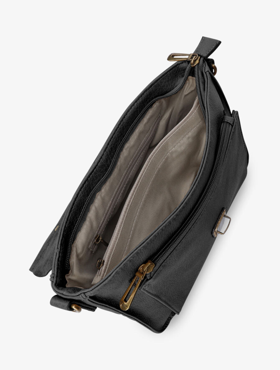Sac besace Nevenka - Noir - 4