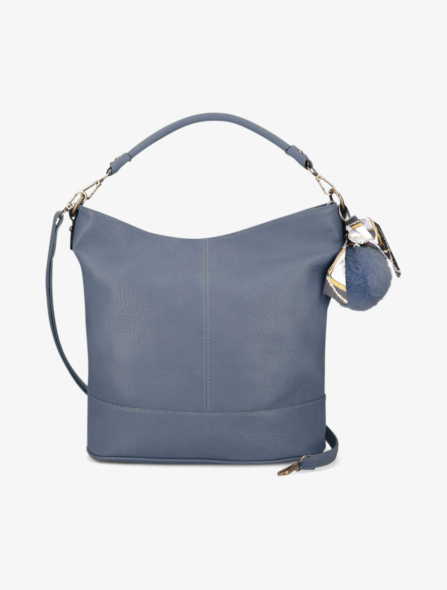 Sac à main Luna - Bleu gris - 6