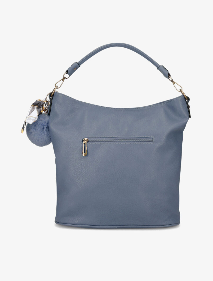 Sac à main Luna - Bleu gris - 2